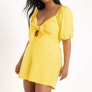 Eloquii Tie Bodice Romper